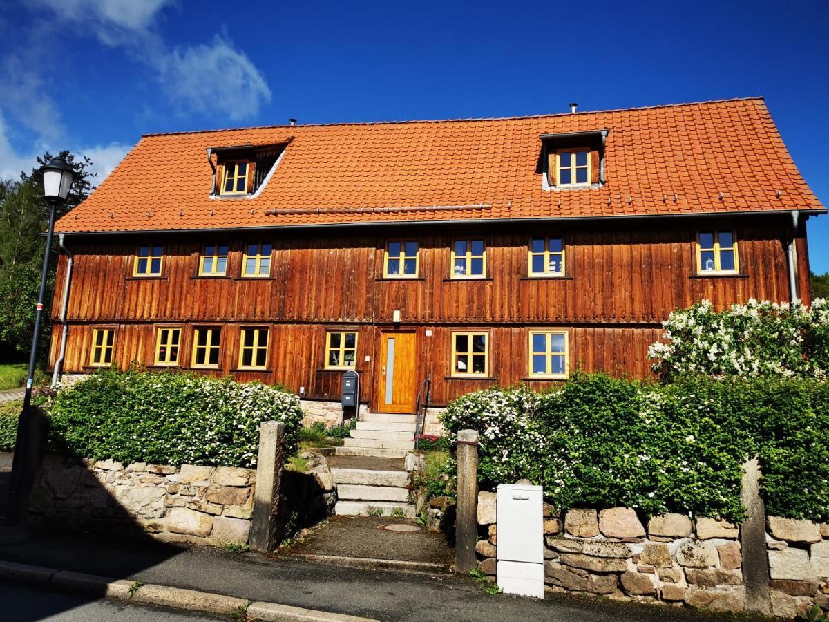 "Heckenrose" Apartment Ilsenburg Bagian luar foto