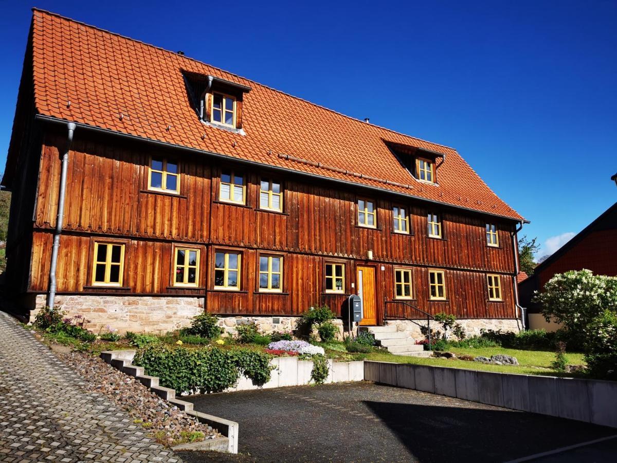 "Heckenrose" Apartment Ilsenburg Bagian luar foto